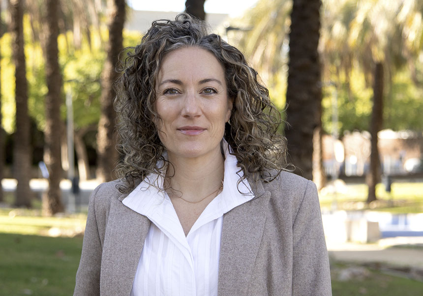 La investigadora de la Universitat de València Mónica Giménez Marqués.